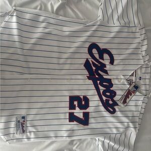 Authentic New With Tags Russell Athletic Montreal Expos Vladimir Guerrero Jersey